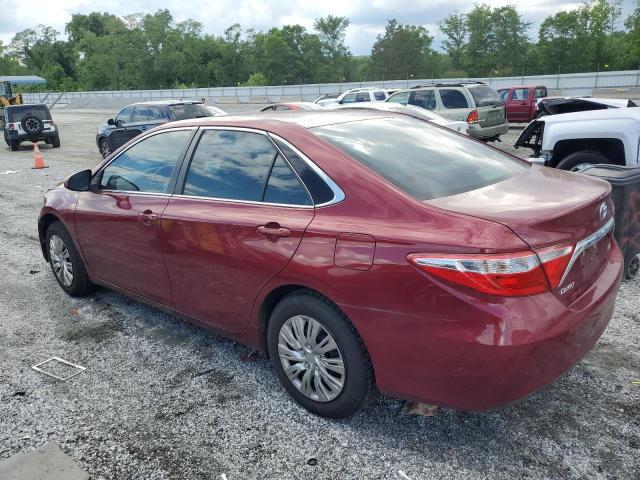 Седани TOYOTA CAMRY 2017 Червоний
