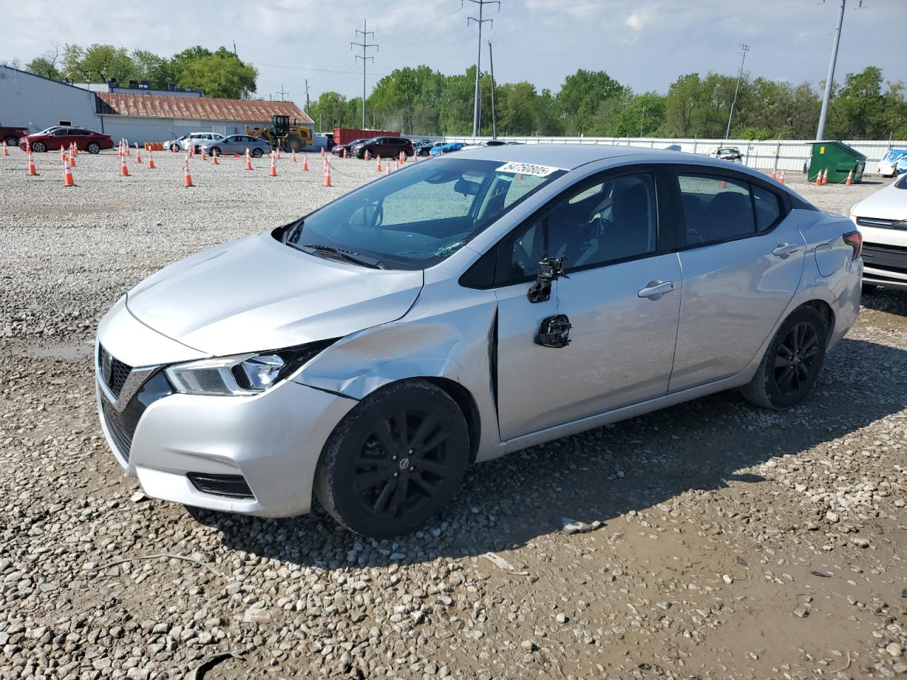 2021 Nissan Versa Sv იყიდება Columbus-ში, OH - All Over