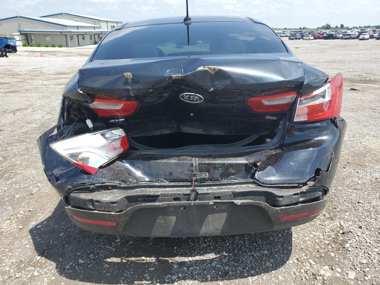 2012 Kia Rio Lx VIN: KNADM4A34C6092489 Lot: 57435975
