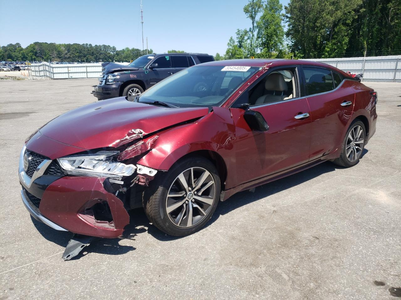 2019 Nissan Maxima S na sprzedaż w Dunn, NC - Front End