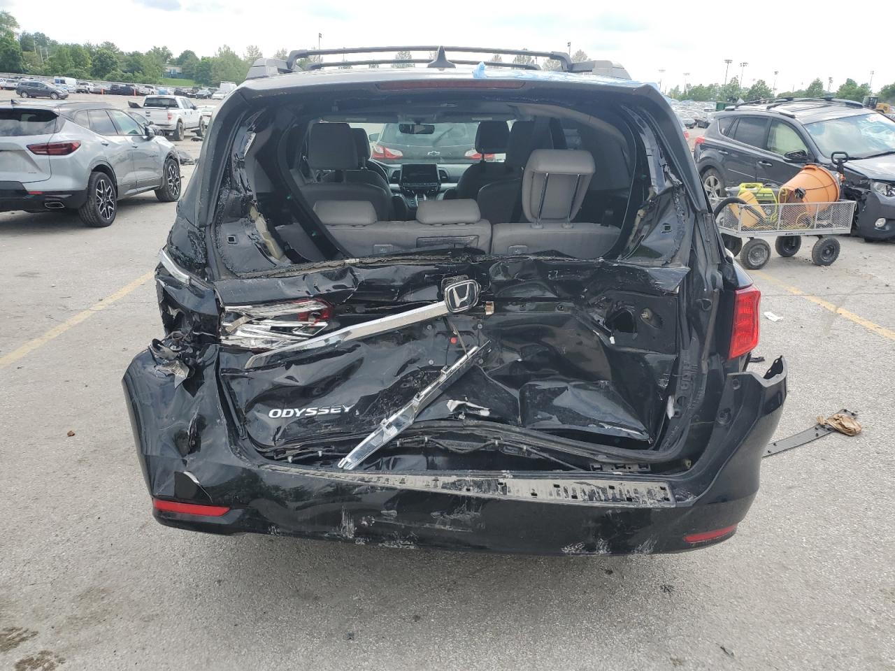 2020 Honda Odyssey Exl VIN: 5FNRL6H7XLB034259 Lot: 56691245