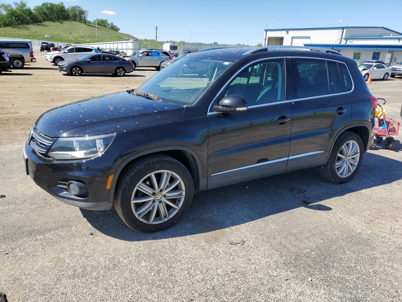 2012 Volkswagen Tiguan S en Venta en Mcfarland, WI - Rear End