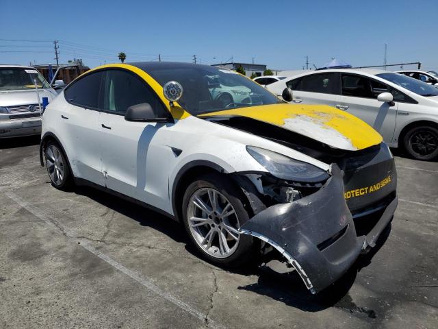  TESLA MODEL Y 2021 Білий