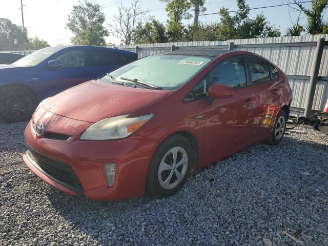  TOYOTA PRIUS 2013 Красный