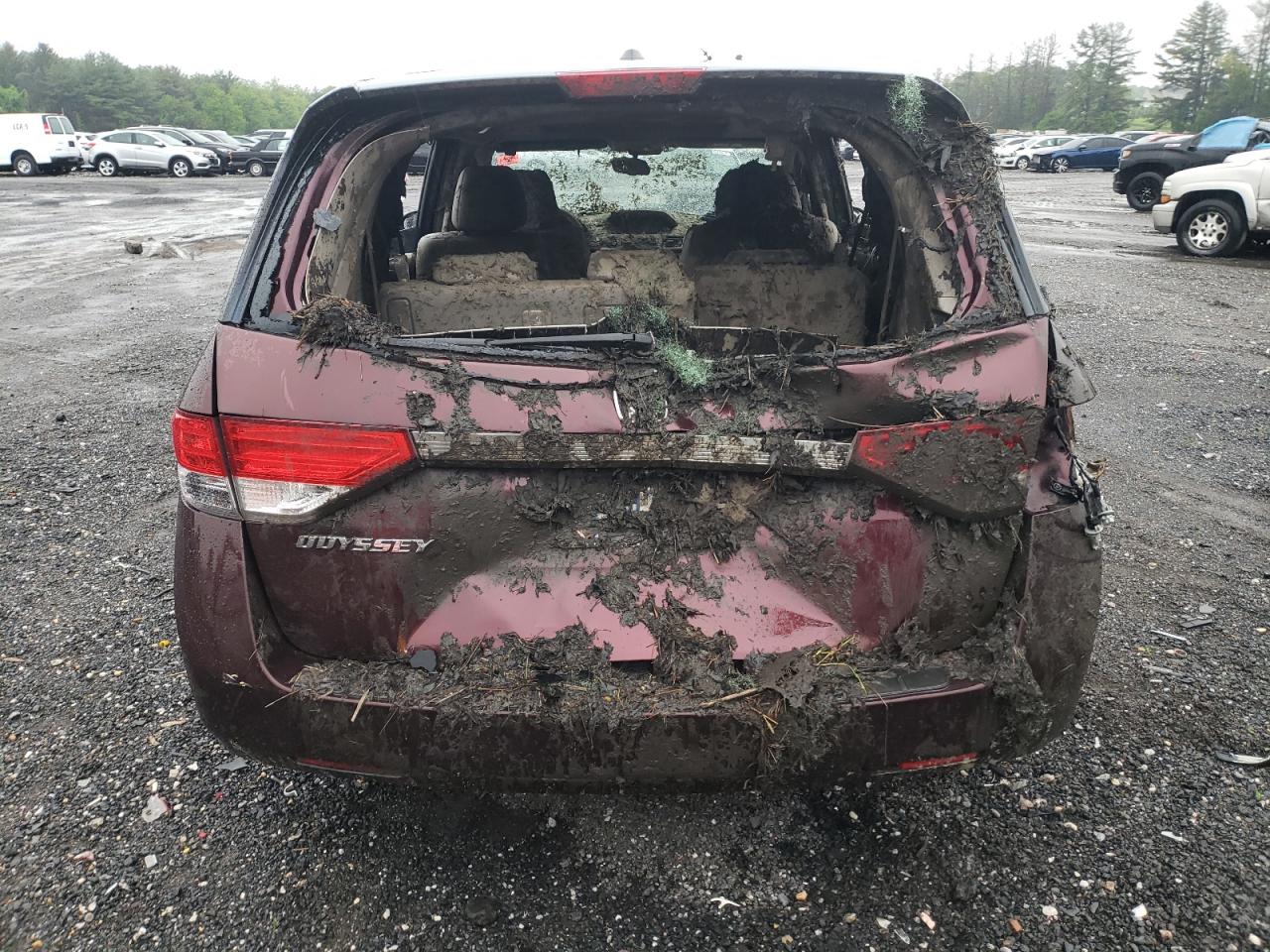 2014 Honda Odyssey Exl VIN: 5FNRL5H67EB037835 Lot: 56702975