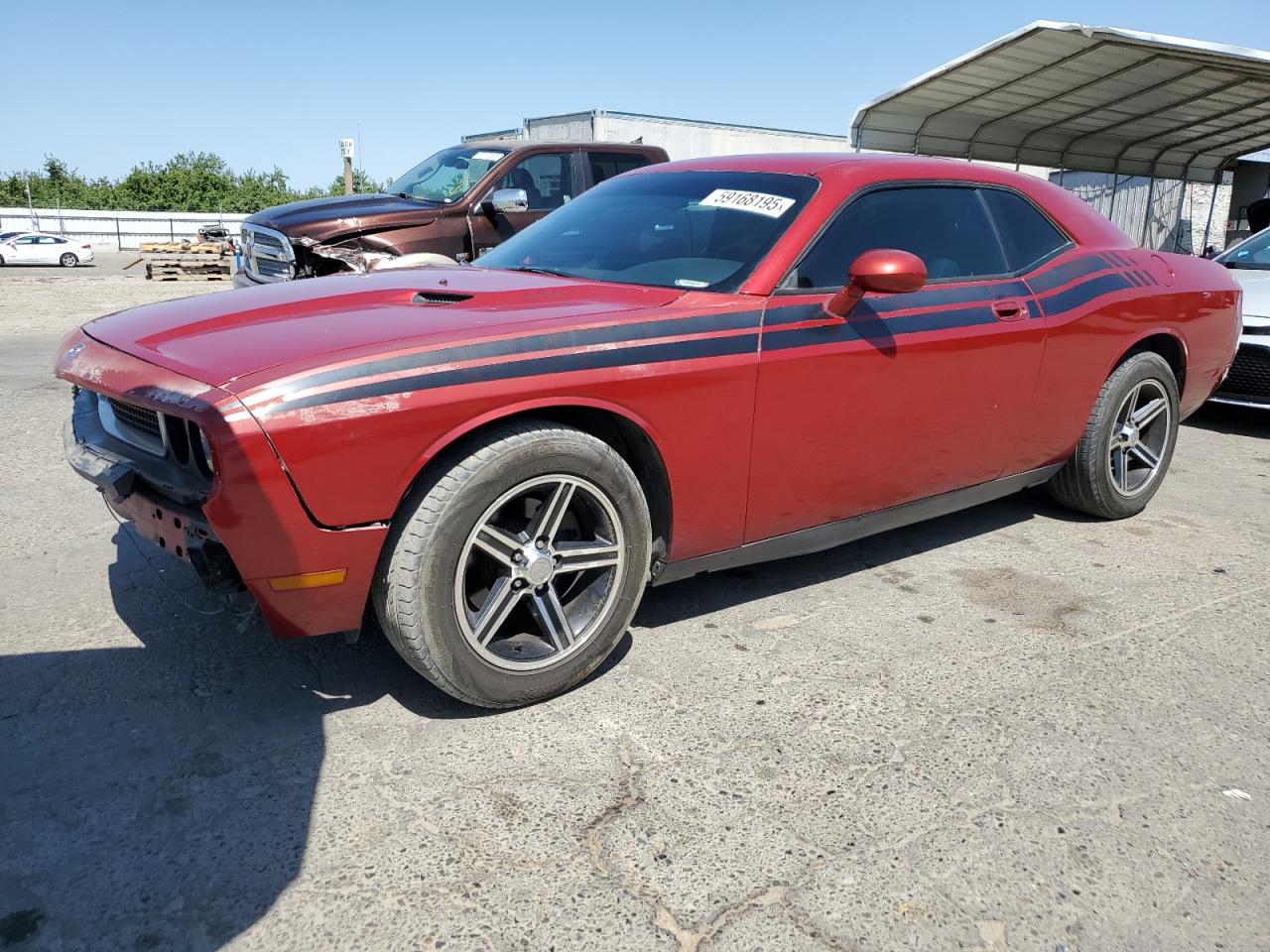 2010 Dodge Challenger Se იყიდება Fresno-ში, CA - Front End