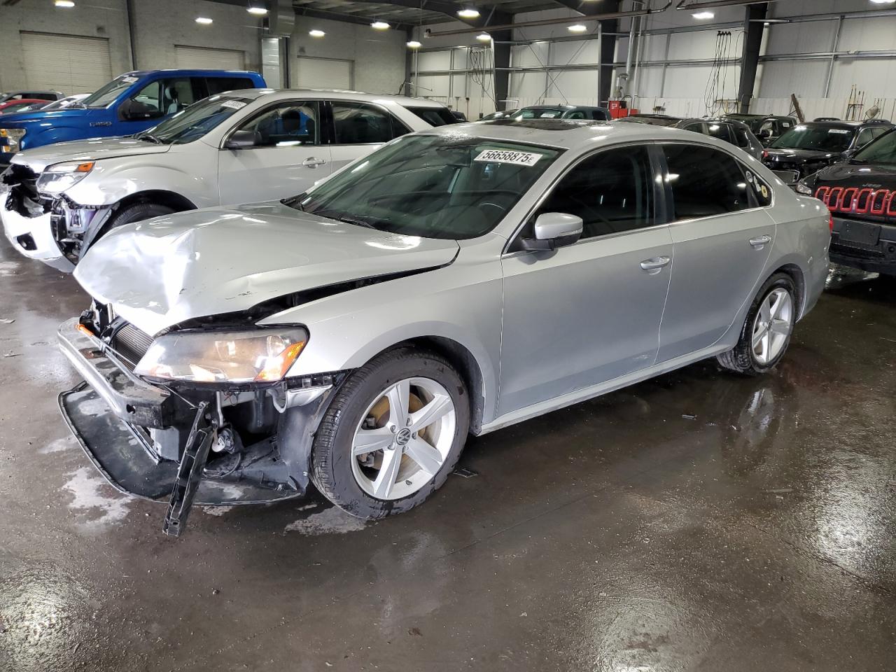 2013 Volkswagen Passat Se for Sale in Ham Lake, MN - Front End