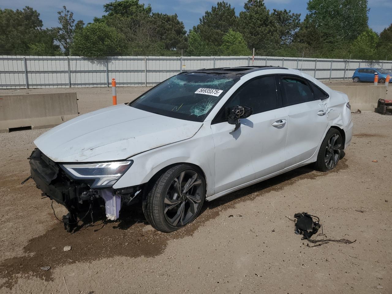 2022 Audi A3 Premium Plus იყიდება Elgin-ში, IL - Rollover