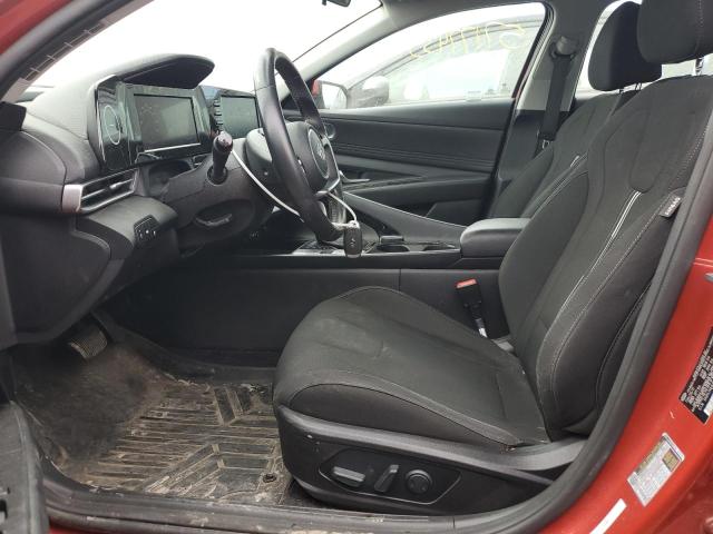  HYUNDAI ELANTRA 2021 Red