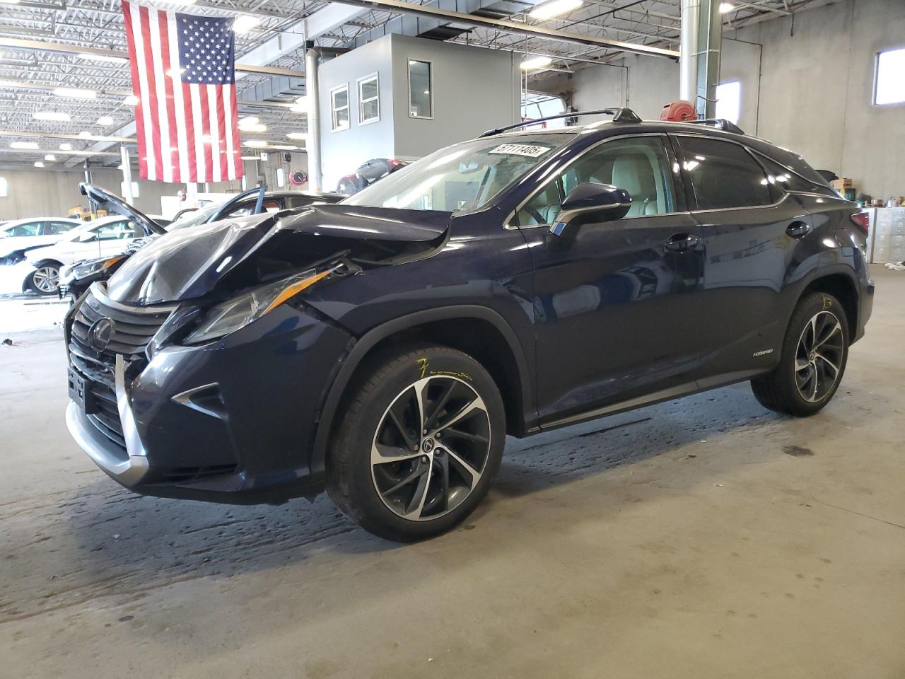 2018 Lexus Rx 450H Base VIN: 2T2BGMCA9JC021481 Lot: 57111405
