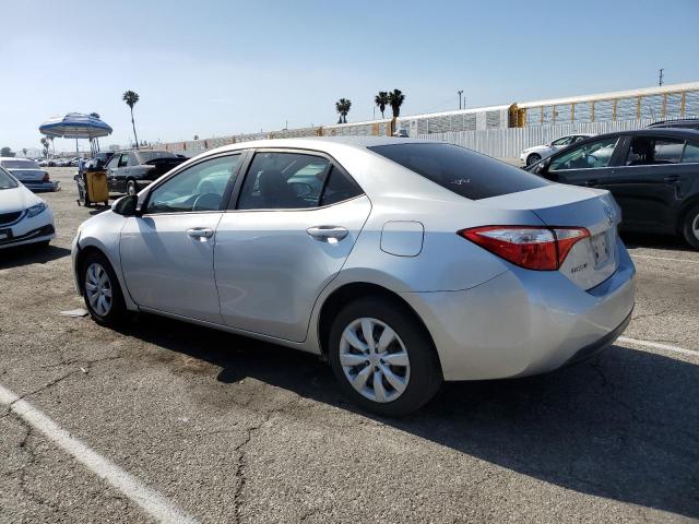 Седаны TOYOTA COROLLA 2016 Серебристый