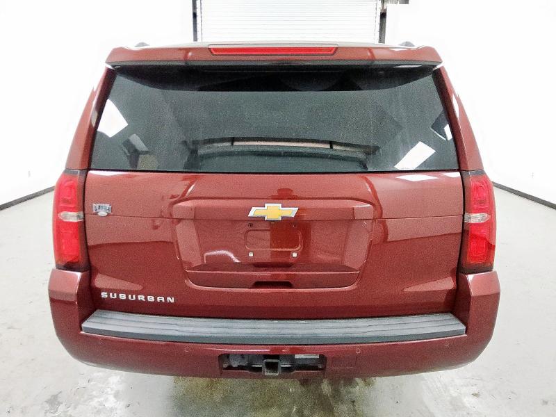 CHEVROLET SUBURBAN 2017 Burgundy