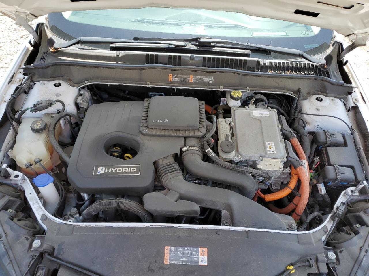 2019 Ford Fusion Se VIN: 3FA6P0LUXKR184053 Lot: 54042905