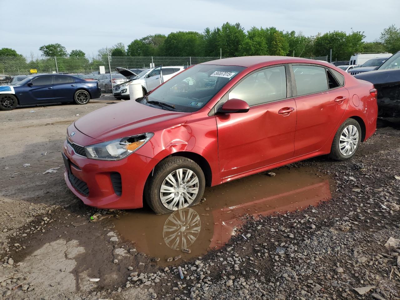 2019 Kia Rio S   იყიდება Chalfont-ში, PA - Vandalism