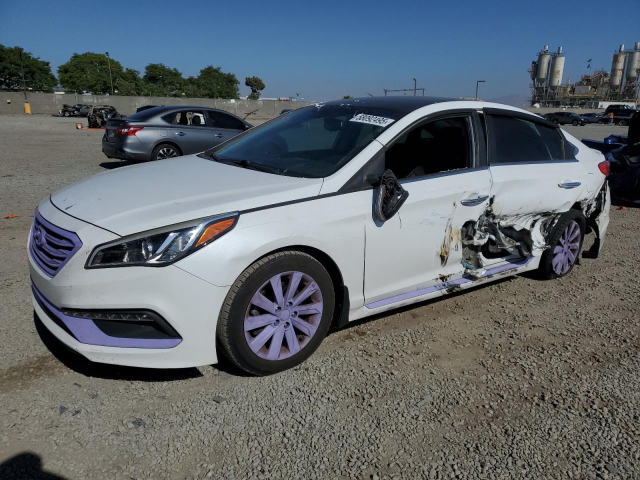 2015 Hyundai Sonata Sport იყიდება San Diego-ში, CA - Rear End