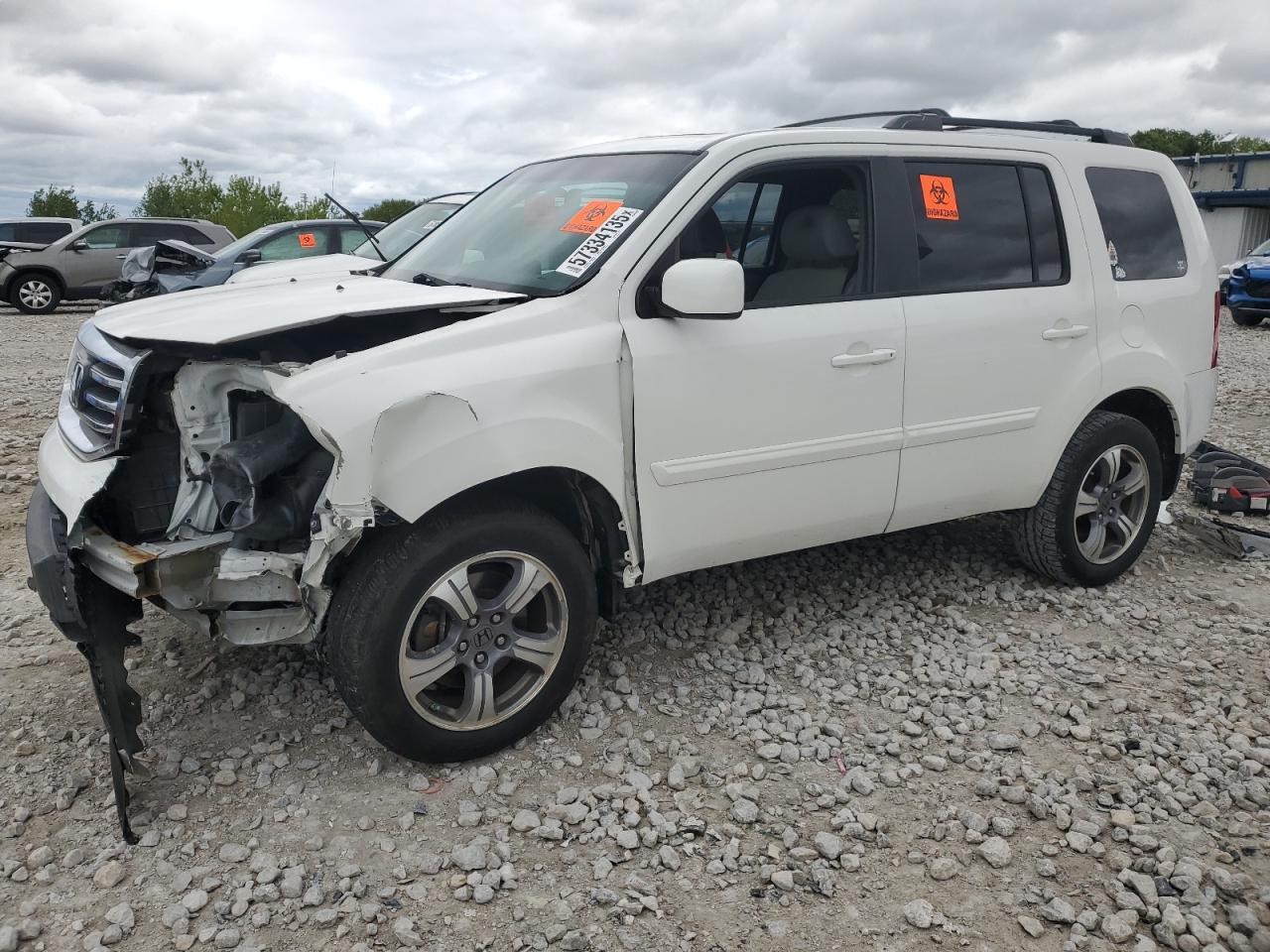 2015 Honda Pilot Se for Sale in Wayland, MI - Front End