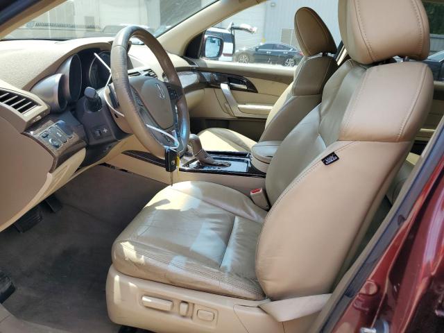  ACURA MDX 2012 Bordowy