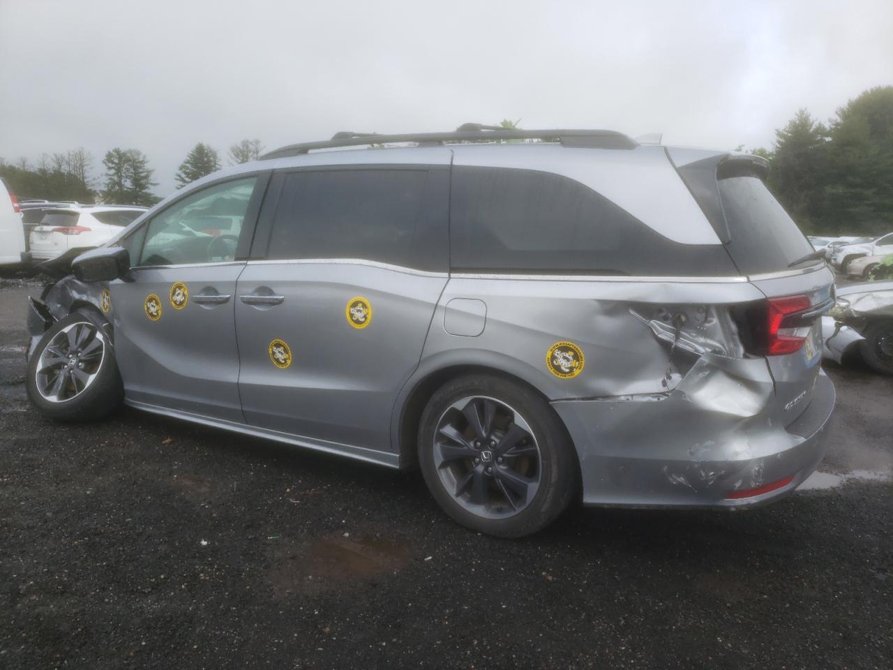 2022 Honda Odyssey Elite VIN: 5FNRL6H99NB052465 Lot: 58403495