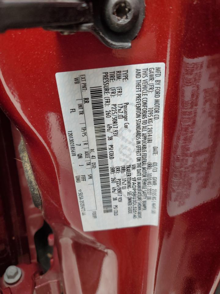 2013 Ford C-Max Sel VIN: 1FADP5BU3DL525140 Lot: 57125525