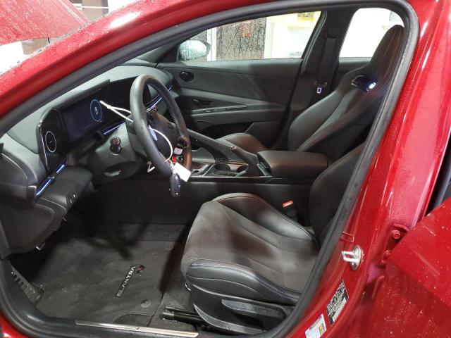  HYUNDAI ELANTRA 2024 Бургунди