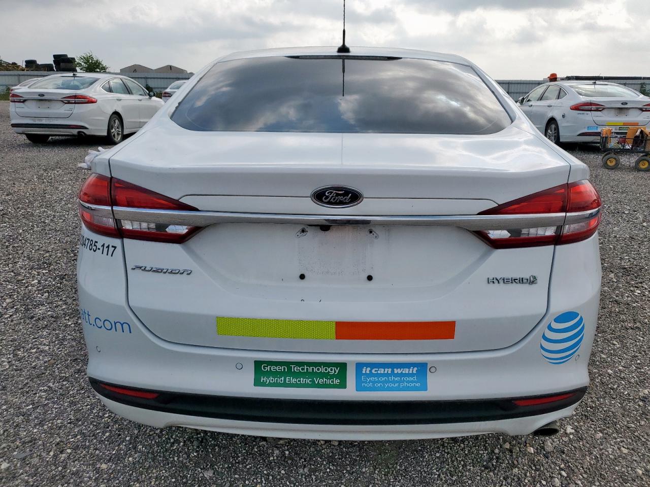 2017 Ford Fusion Se Hybrid VIN: 3FA6P0LU3HR409387 Lot: 54037805