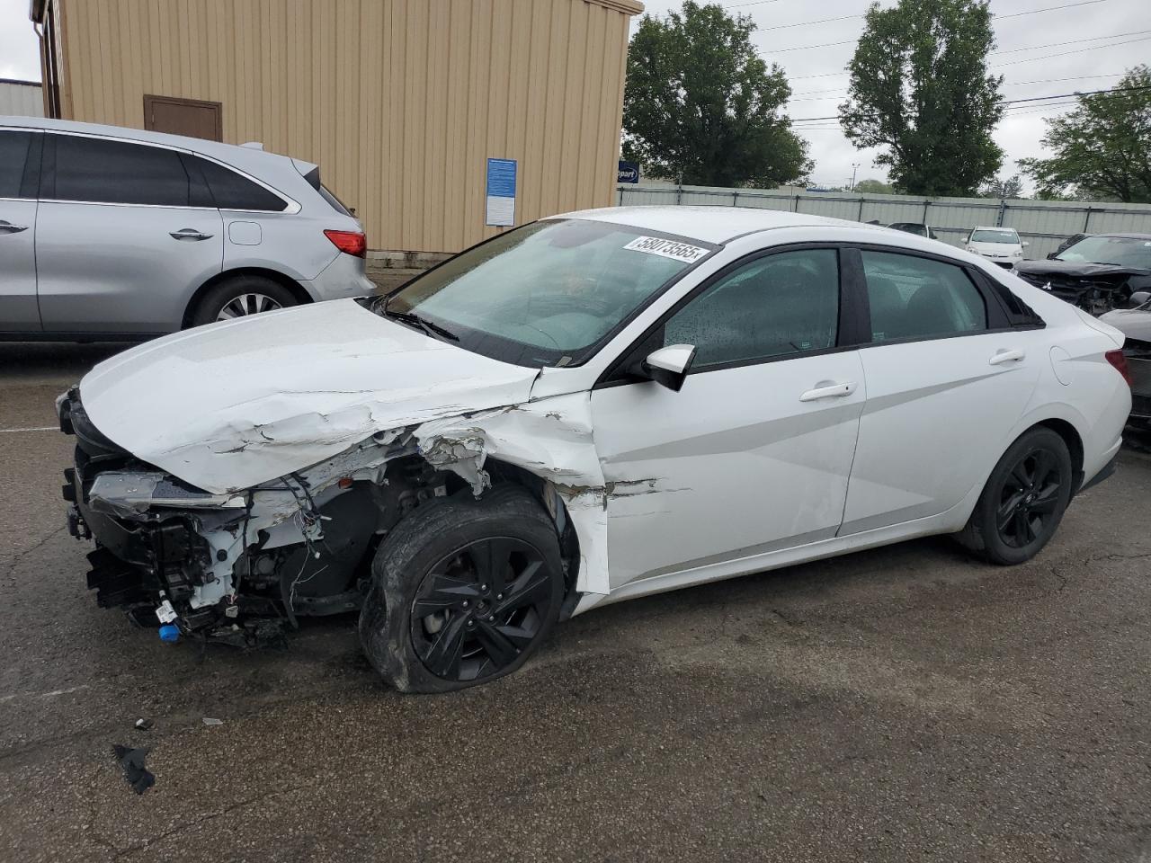 2022 Hyundai Elantra Sel zu verkaufen in Moraine, OH - Front End