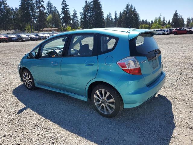  HONDA FIT 2013 Turquoise