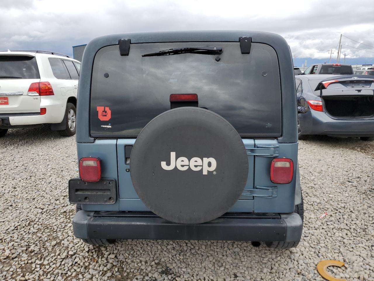 1998 Jeep Wrangler / Tj Sport VIN: 1J4FY19S7WP710696 Lot: 57134215