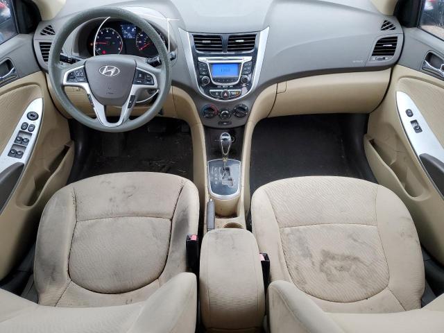  HYUNDAI ACCENT 2013 Красный