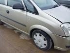 2008 VAUXHALL MERIVA LIF for sale at Copart PETERLEE