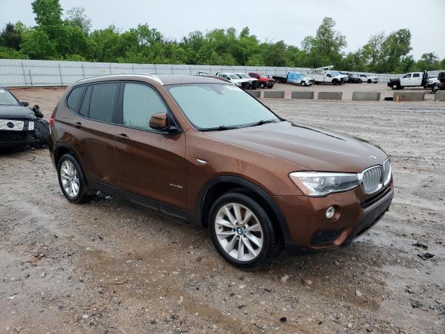  BMW X3 2017 Pomarańczowy