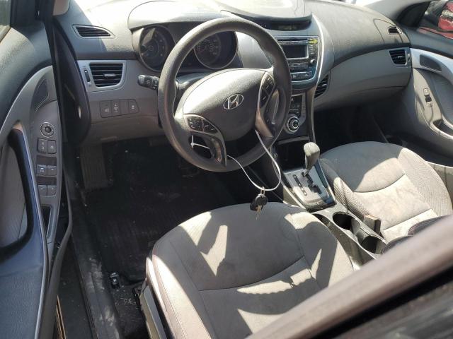 Седани HYUNDAI ELANTRA 2013 Чорний