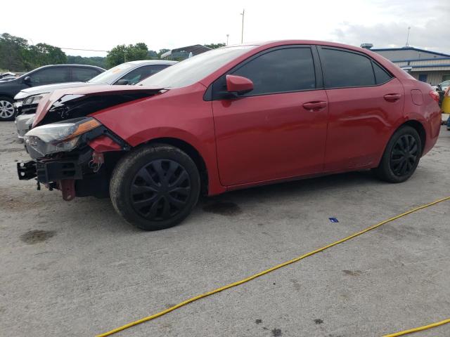  TOYOTA COROLLA 2017 Red