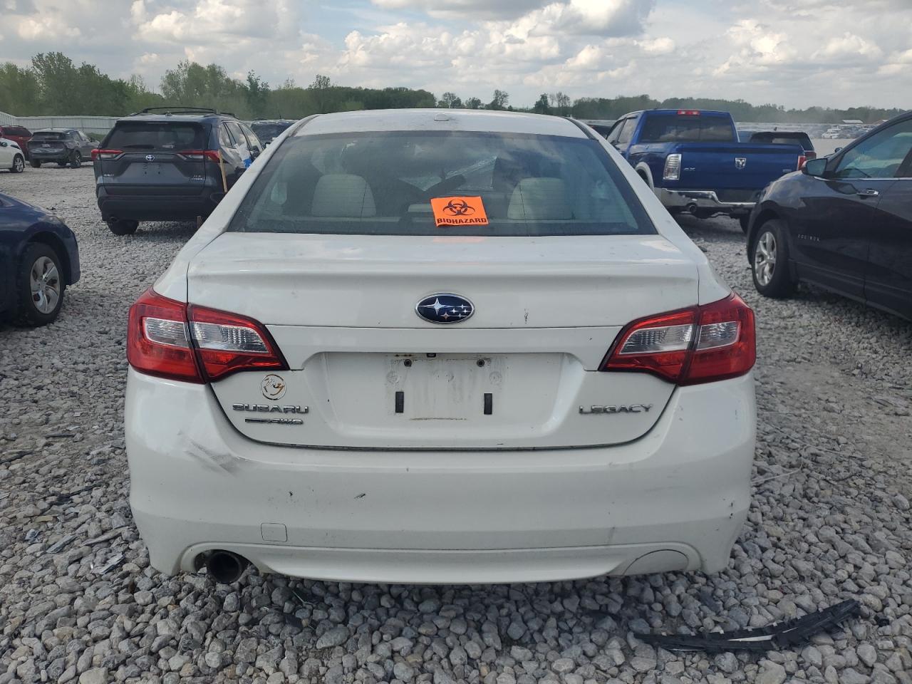 2015 Subaru Legacy 2.5I Premium VIN: 4S3BNBC66F3018693 Lot: 56736245