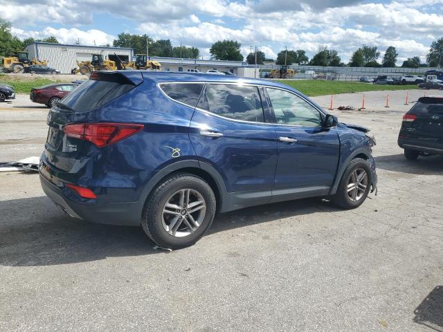  HYUNDAI SANTA FE 2018 Granatowy
