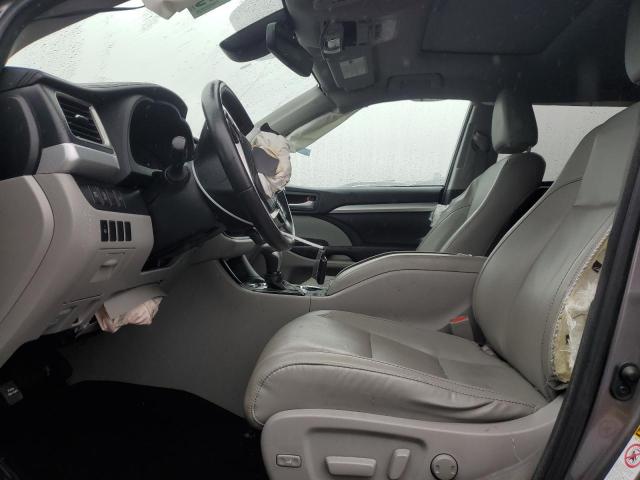  TOYOTA HIGHLANDER 2017 Srebrny