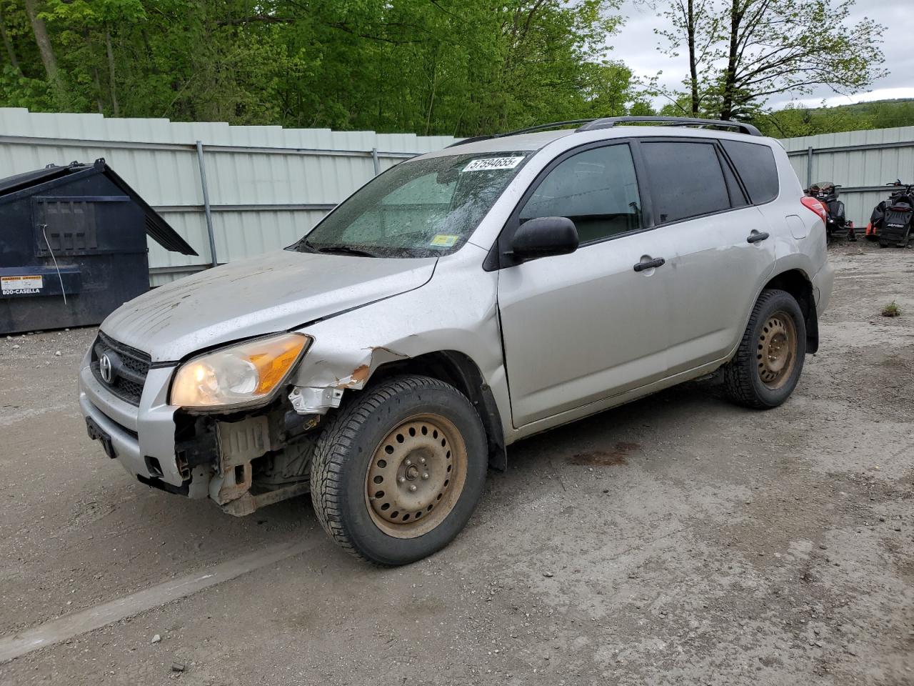 2011 Toyota Rav4 en Venta en Center Rutland, VT - Front End