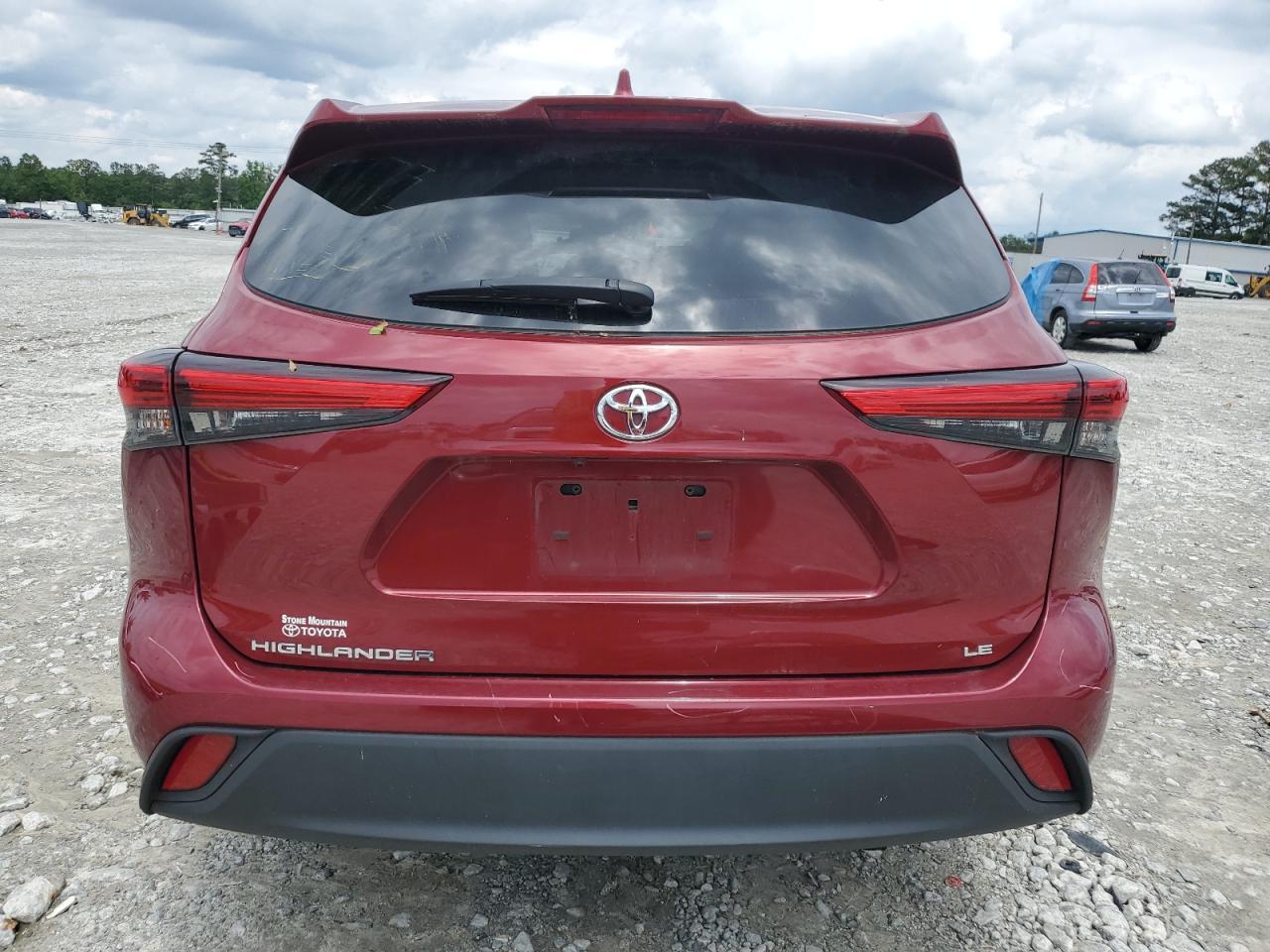 2020 Toyota Highlander L VIN: 5TDZZRAHXLS505907 Lot: 56781975