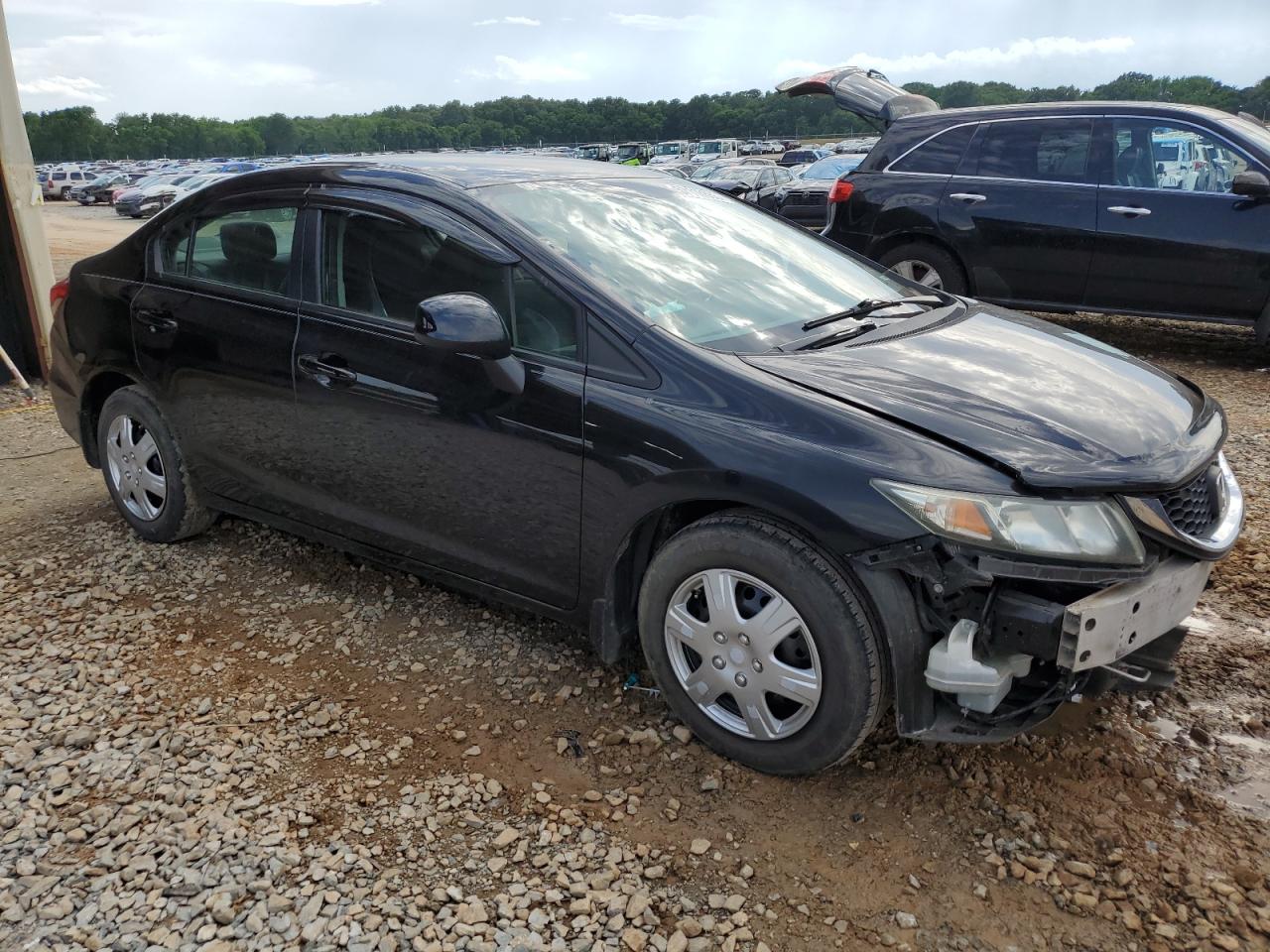 2013 Honda Civic Lx VIN: 19XFB2F56DE057173 Lot: 57118665