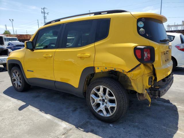  JEEP RENEGADE 2016 Жовтий