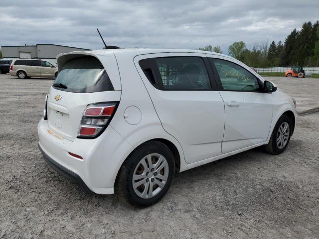 CHEVROLET SONIC 2018 White