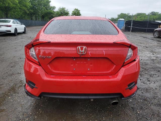  HONDA CIVIC 2017 Красный