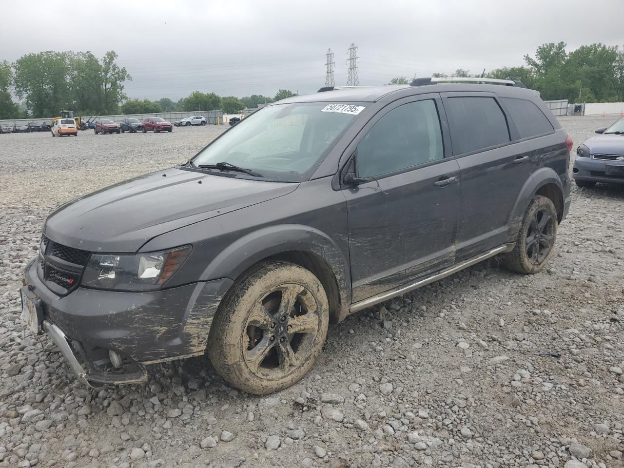 2018 Dodge Journey Crossroad zu verkaufen in Barberton, OH - Front End