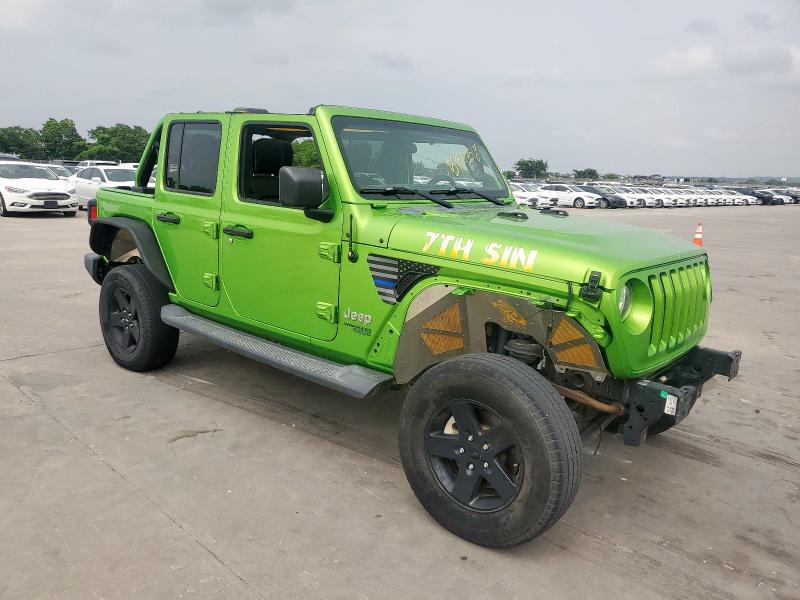  JEEP WRANGLER 2018 Green
