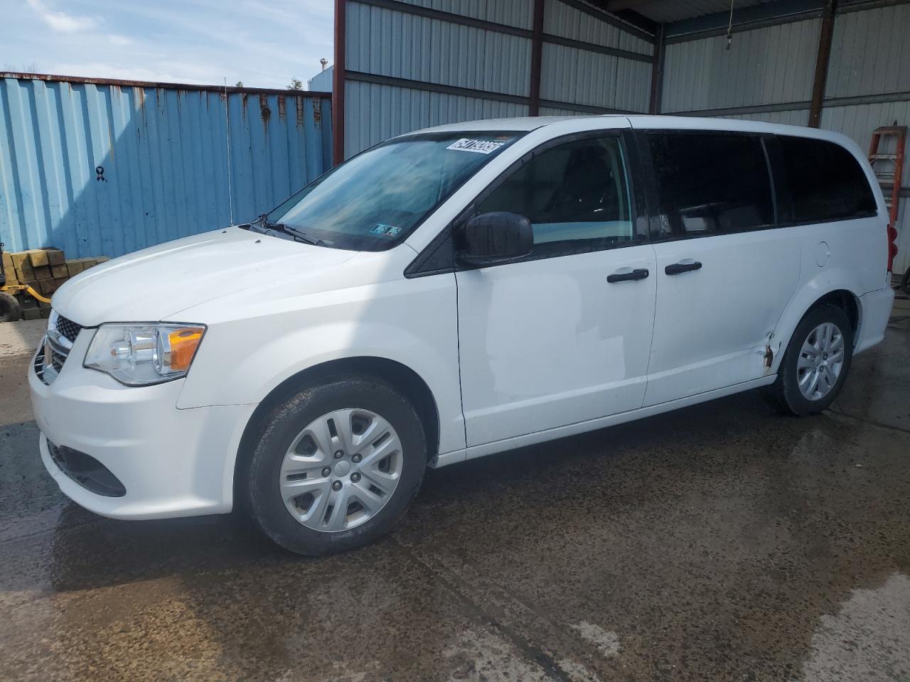 2019 Dodge Grand Caravan Se на продаже в Pennsburg, PA - Side