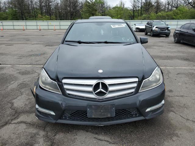  MERCEDES-BENZ C-CLASS 2012 Czarny