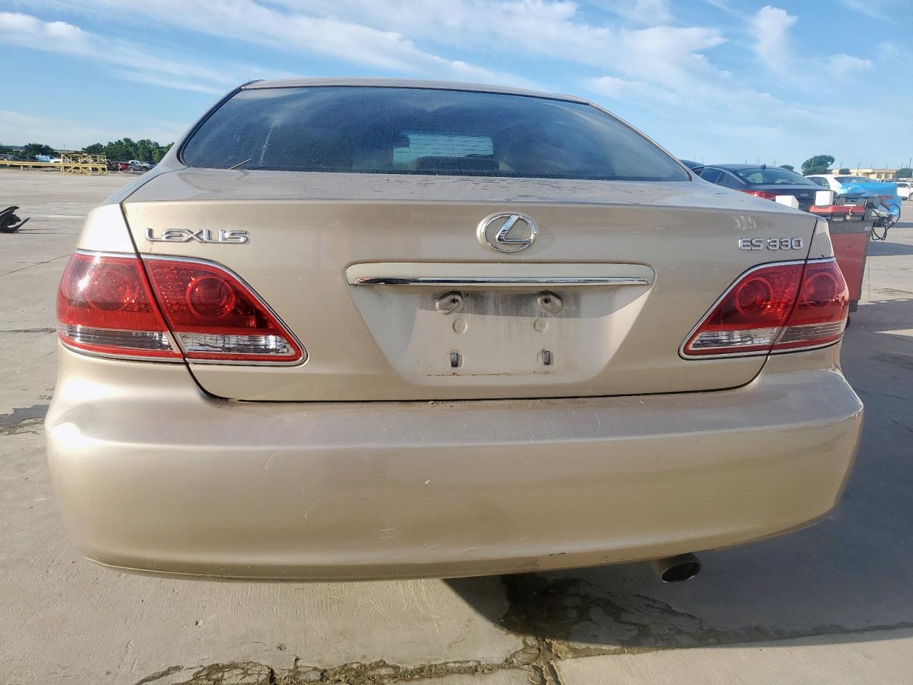 2005 Lexus Es 330 VIN: JTHBA30G155129667 Lot: 55358815