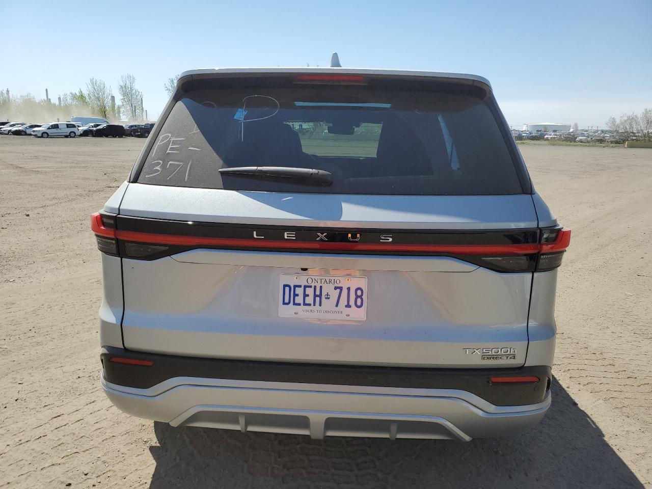 2025 Lexus Tx 500H F Sport Premium VIN: 5TDABAB60SS009271 Lot: 57113955