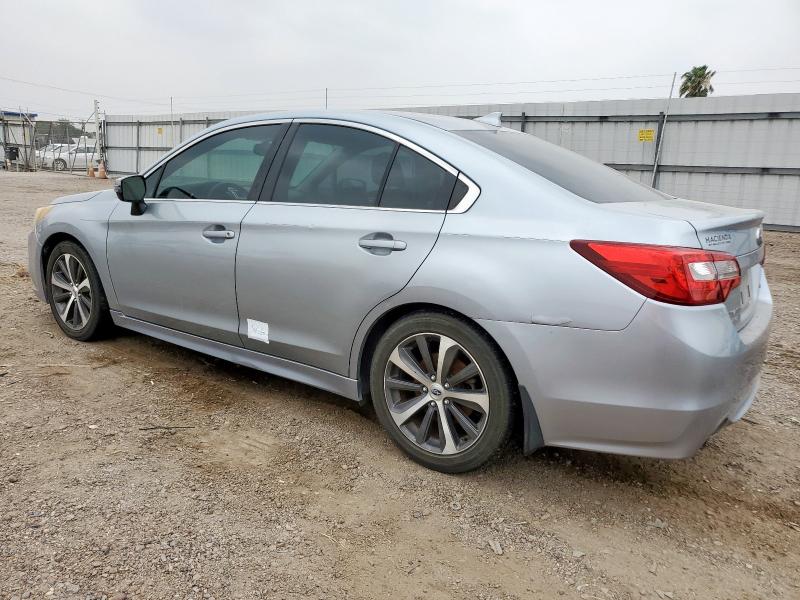  SUBARU LEGACY 2016 Сріблястий