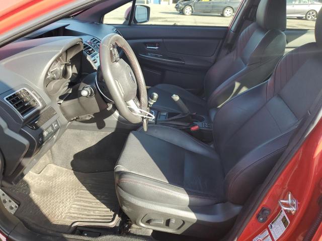  SUBARU WRX 2017 Czerwony